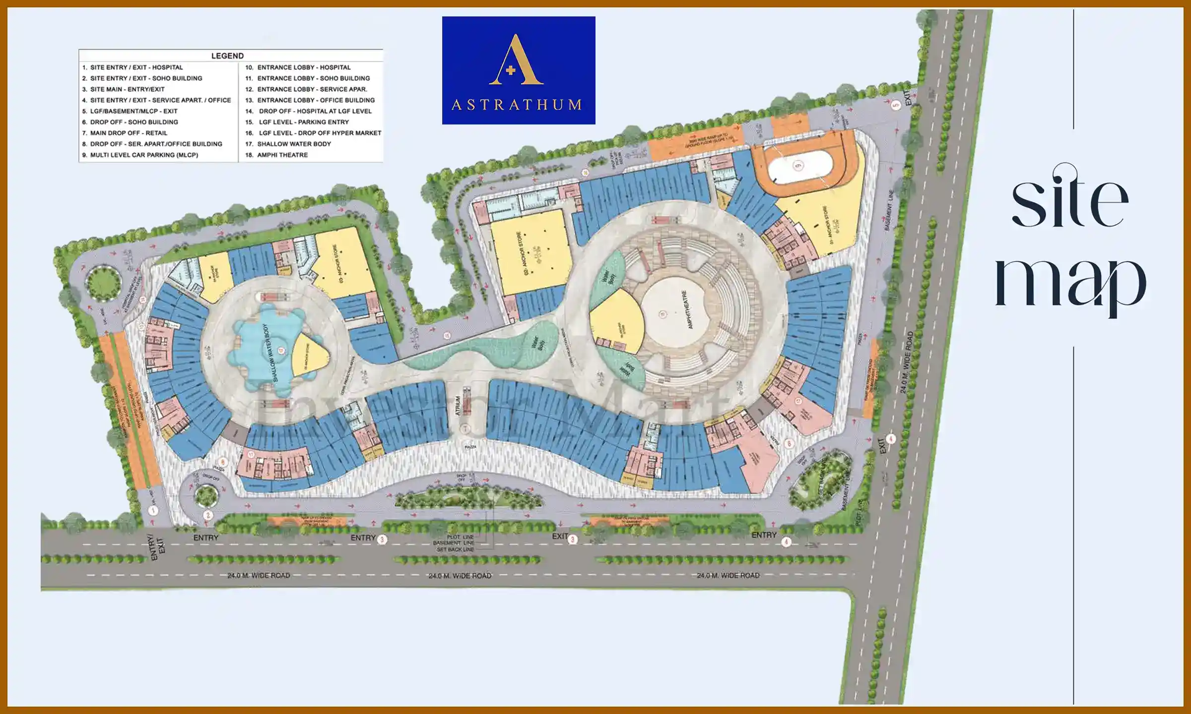 Bhutani Astrathum Site Plan
